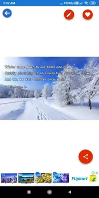 Happy Winter Wishes Greeting, Quotes, GIF android App screenshot 0